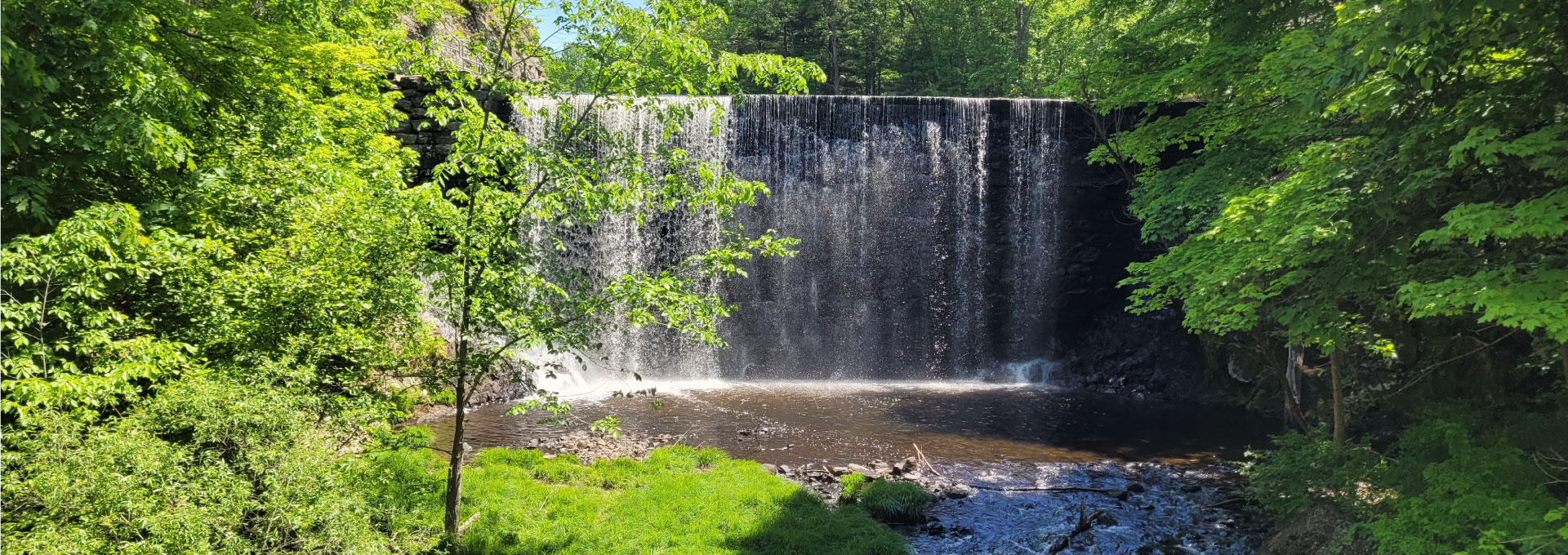 Waterfall at Puffers Pond