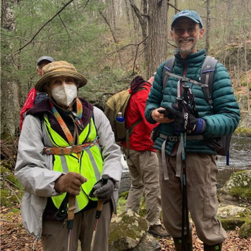 Fall hikers