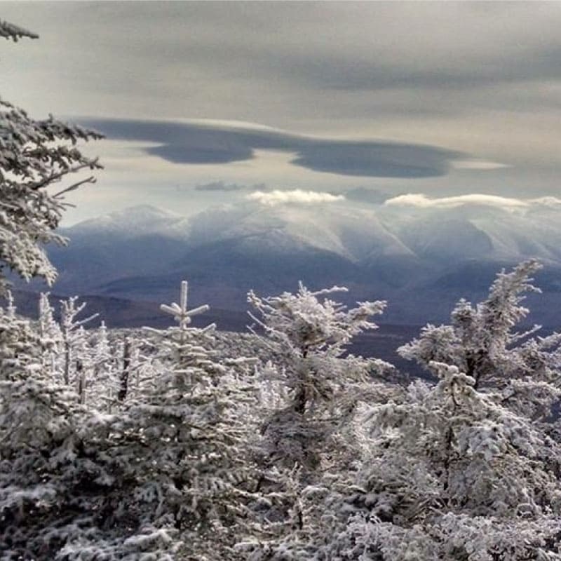 Mountains in winter