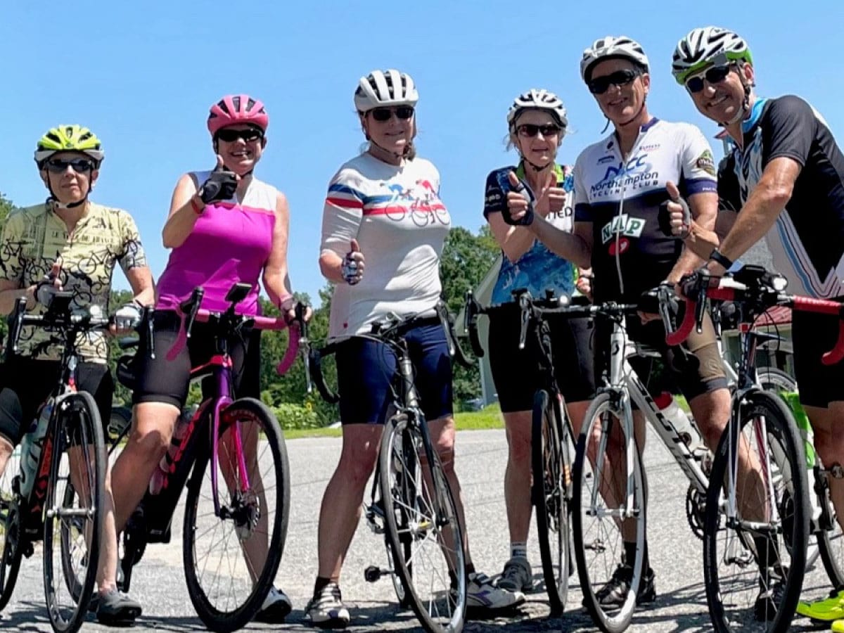 Western MA cyclists in the Hamptons