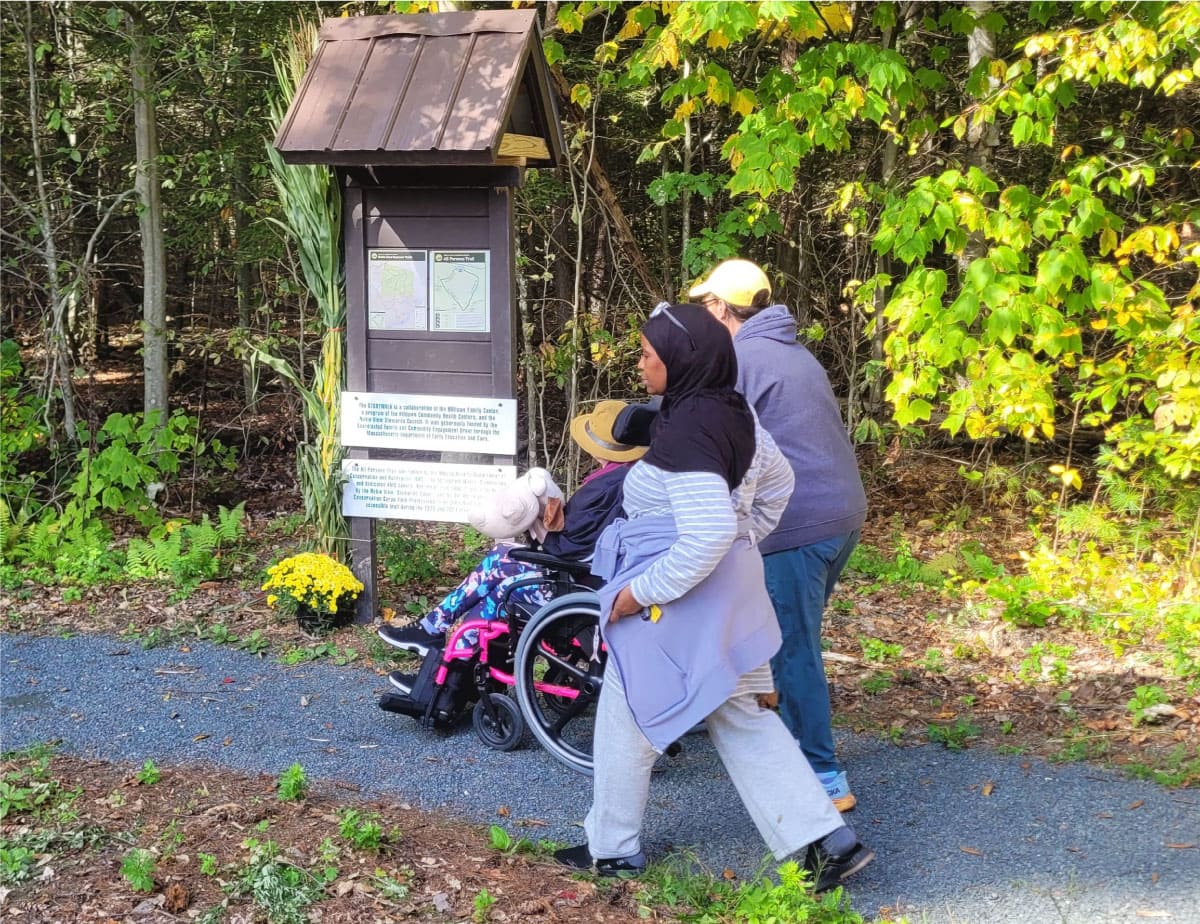 People on the All Persons’ Trail