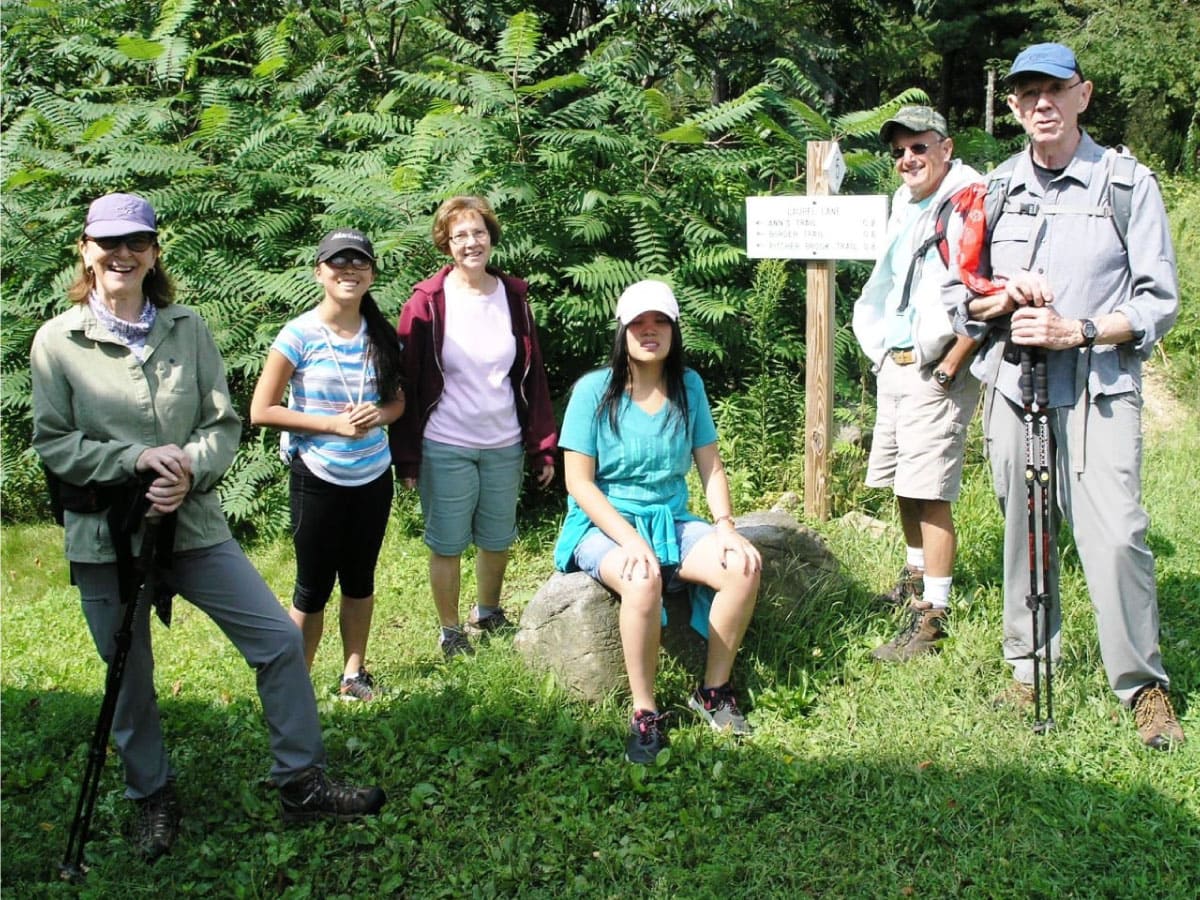 Hikers at Noble View