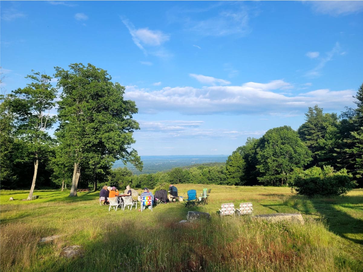 View from Noble View Outdoor Center